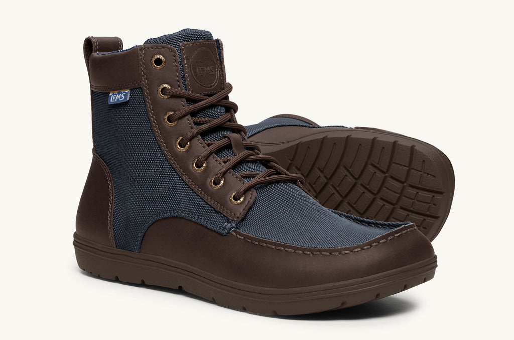Pánské Boulder Lems Nylon Boty Tmavě Blankyt Hnědé | OVV2724SU