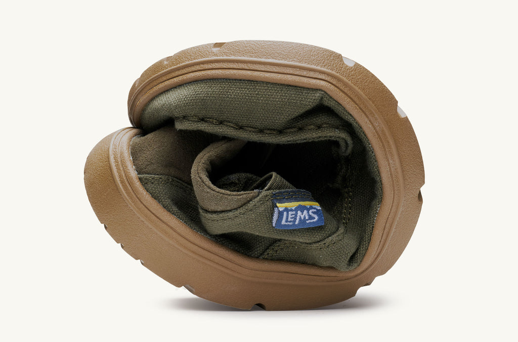 Pánské Drifter Lems Boty Slip On Olivy Zelené | MKP1280GI