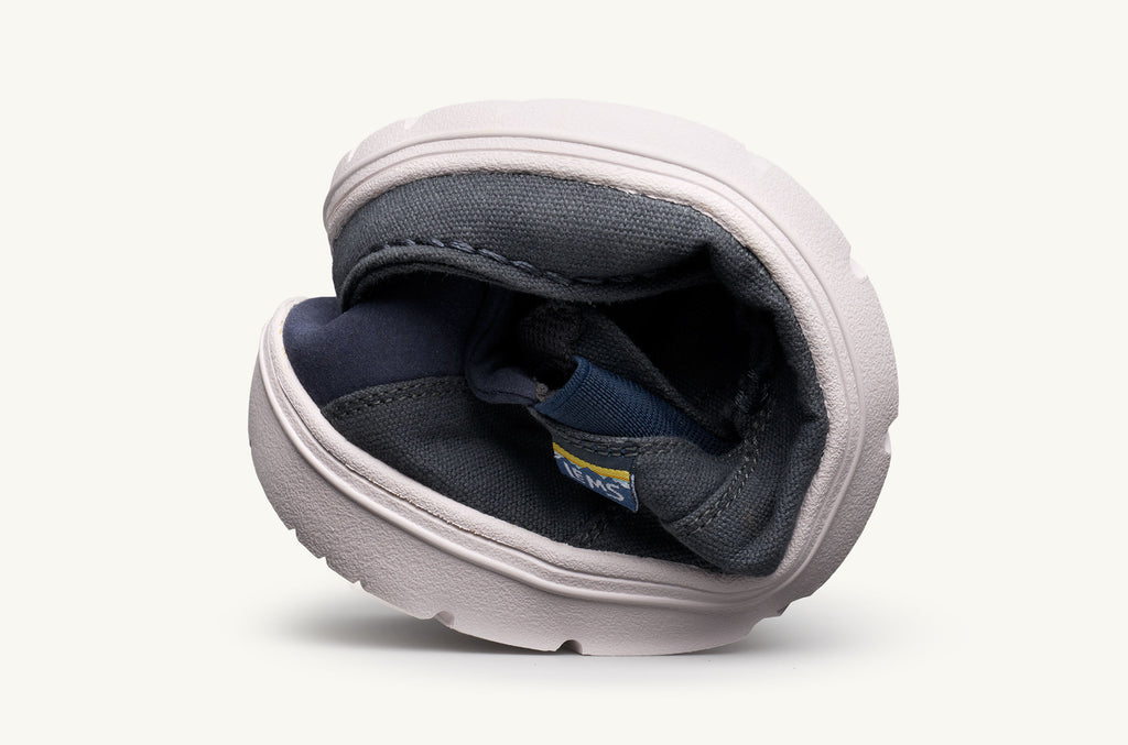 Pánské Drifter Lems Boty Slip On Šedé Tmavě Blankyt | GYQ6514OL