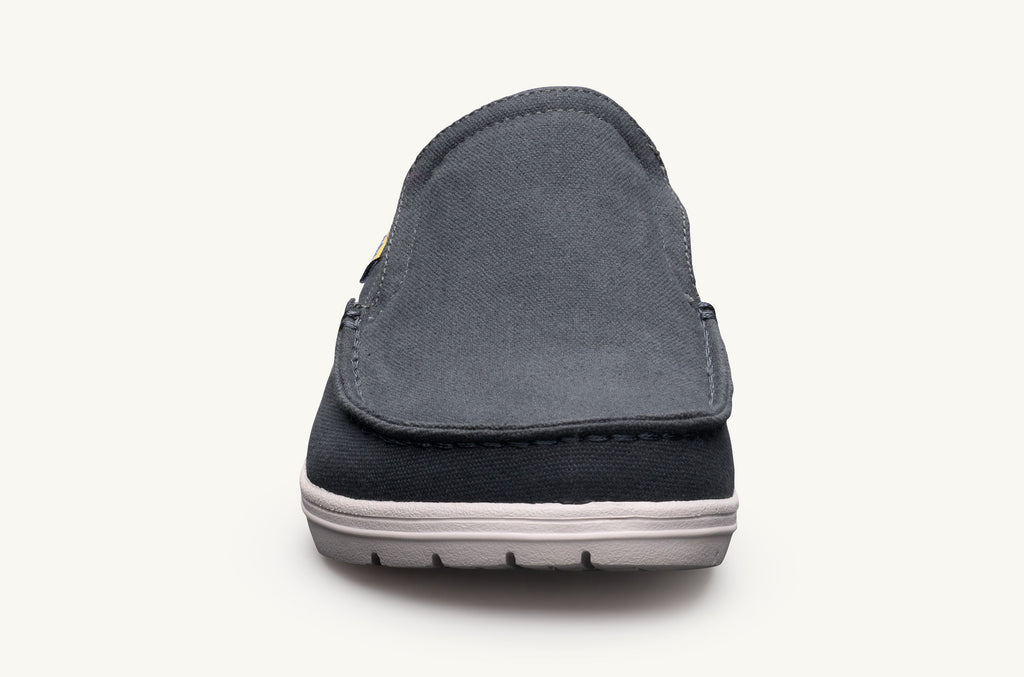 Pánské Drifter Lems Boty Slip On Šedé Tmavě Blankyt | GYQ6514OL