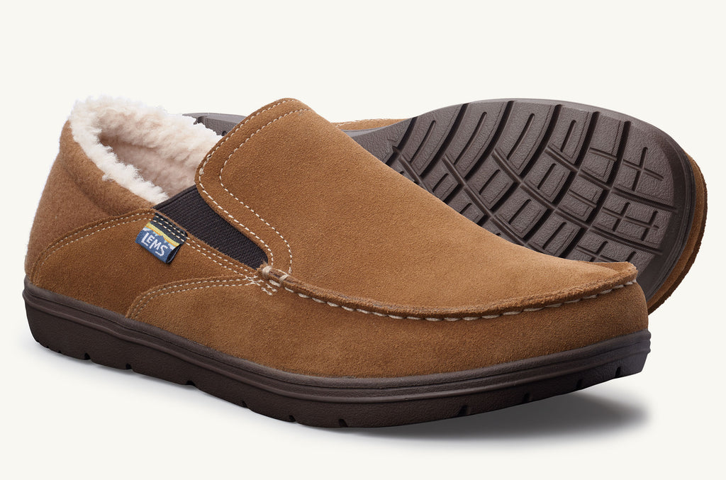 Pánské Drifter Lems Fur Boty Slip On Hnědé | QEM2812GF